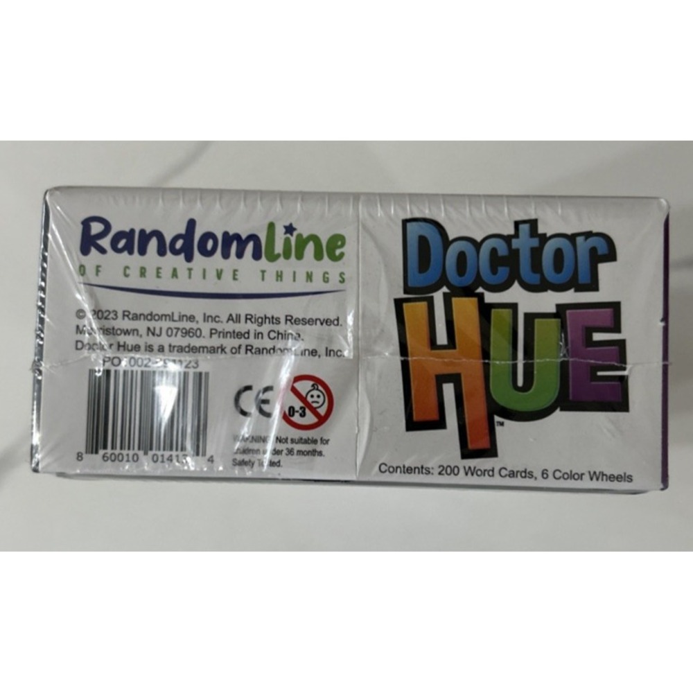 Randomline Doctor Hue Game Your True Colors Board Game 200 Cards 6 Color Wheels - Picture 5 of 5